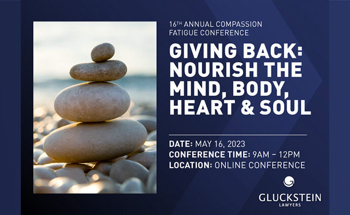 Compassion Fatigue event Gluckstein Lawyers