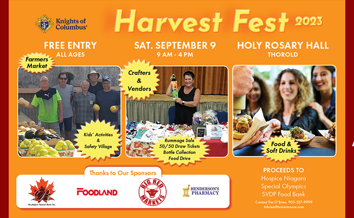 Harvest Fest 2023 - sponsors available