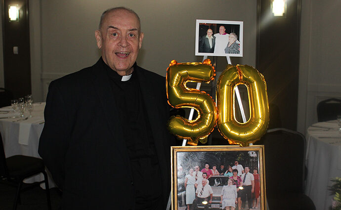 Monsignor Leo Clutterbuck 50 years