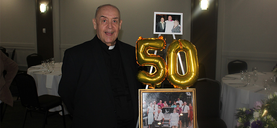 Monsignor Leo Clutterbuck 50 years