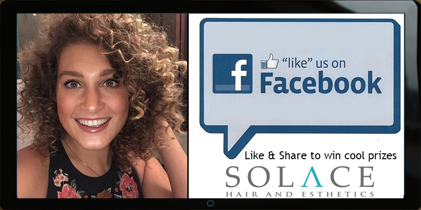 Solace Hair Rewards Fans | Facebook Like Contest