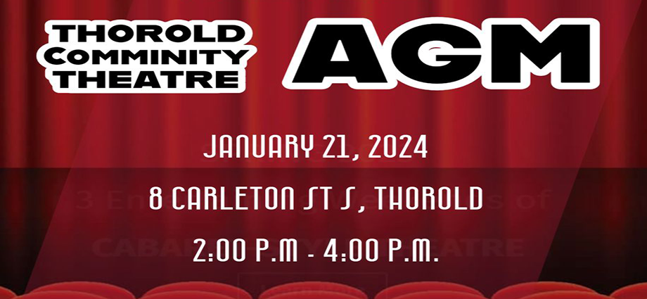 Thorold Community Theatre AGM