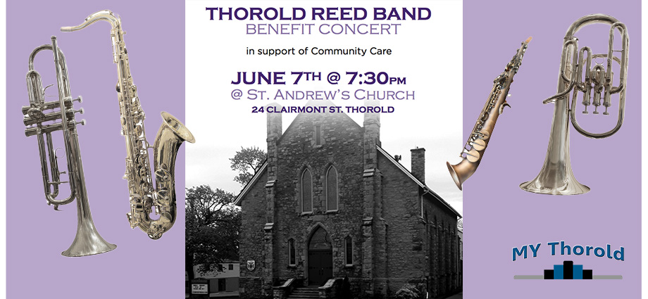 Thorold Reed Band benefit concert June 7