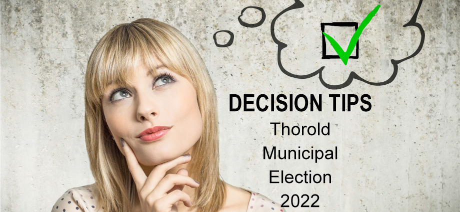 Thorold Municipal Election Decision Tips