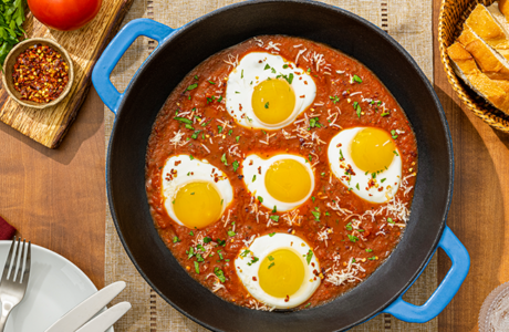 Uova in Purgatorio - Eggs in Purgatory Recipe