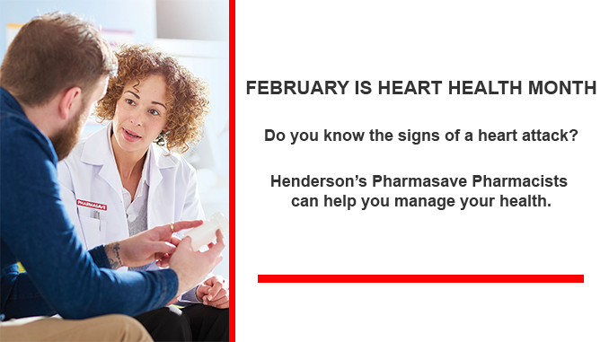 heart health month Thorold pharmacists