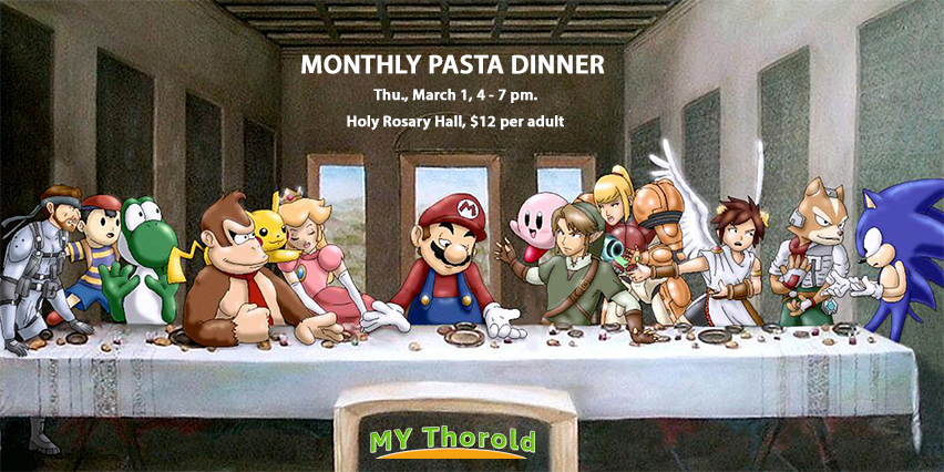 pasta dinner holy rosary thorold