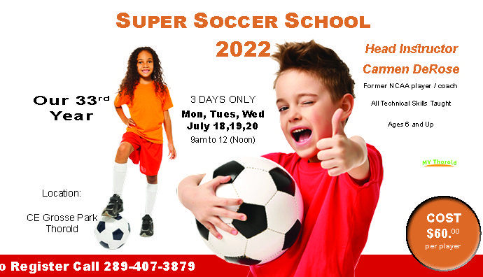 super soccer school 2022 - Thorold